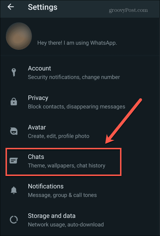 chaty whatsapp