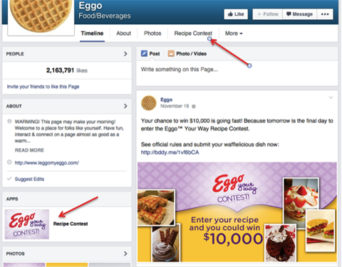 eggo facebook soutěž