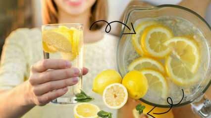 Je v pořádku pít citronovou vodu v sahuru? Pokud vypijete 1 sklenici vody s citronem každý den při sahur...