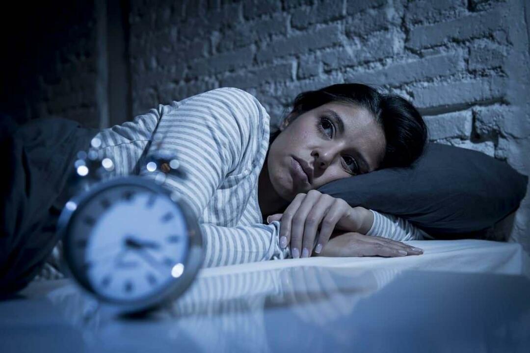 jak vyřešit problém s nespavostí