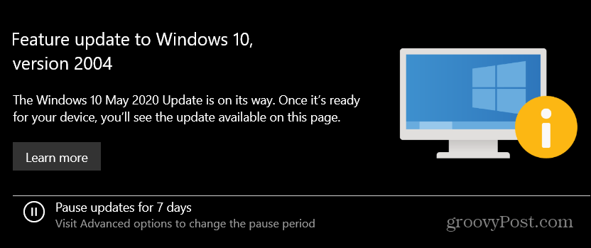 Windows 10 2004 na cestě