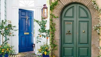 Jaké barvy interiérových dveří se používají při domácí dekoraci? Ideální barvy pro interiérové ​​dveře