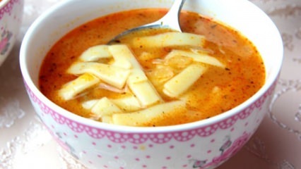 Vynikající nudlová polévka recept