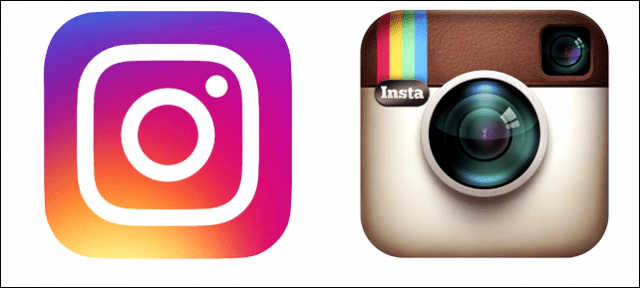 Instagram logo staré a nové