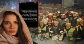 Demet Özdemir poděkoval pracovníkům dolů, kteří pracovali na zemětřesení! 