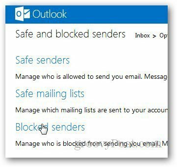 Seznam blokovaných aplikací Outlook 3