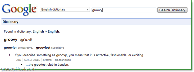 podívejte se na svá tvrdá slova pomocí google slovníku