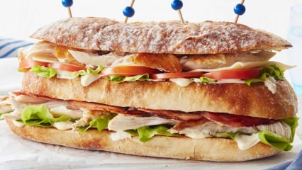 Jak se vyrábí Club Sandwich? Club sendvič recept doma