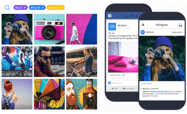 Yotpo vám umožňuje shromažďovat, upravovat, označovat a označovat fotografie Instagramu na sociálních sítích a na vašem webu elektronického obchodu.