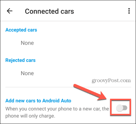 android auto automaticky přidá nové auto
