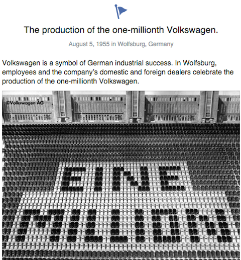 obrázek historie vozu Volkswagen