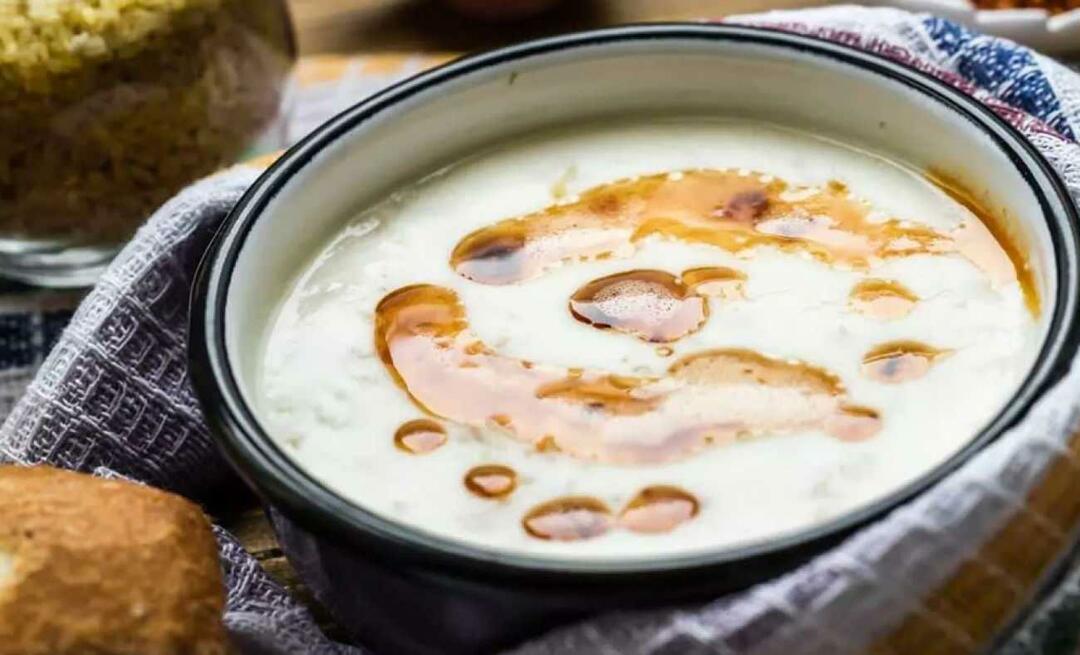 Jak připravit místní rajskou polévku Bursa? Recept na nebeskou polévku