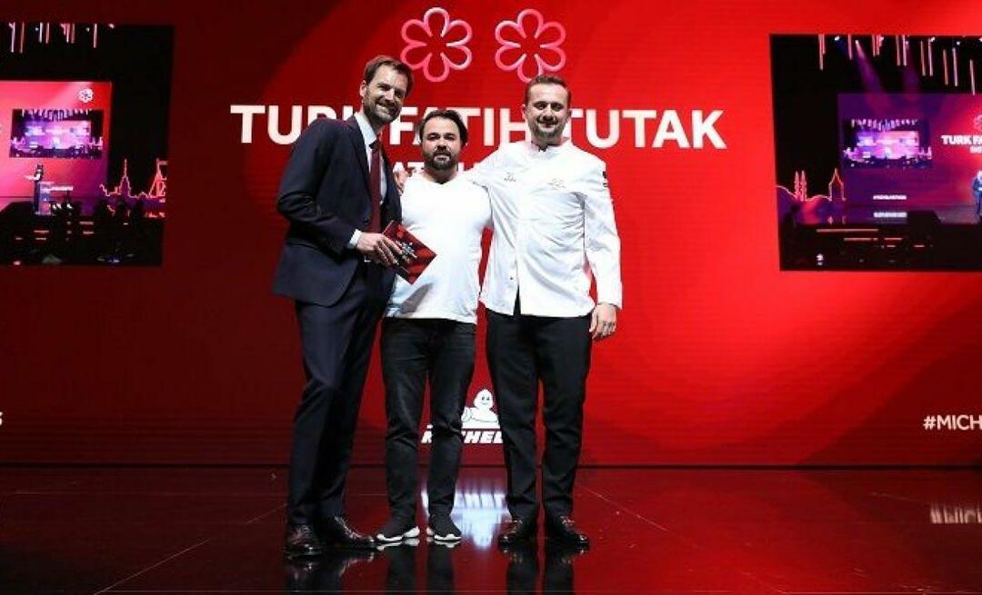 Úspěch turecké gastronomie je uznáván ve světě! Poprvé v historii oceněn Michelinskou hvězdou