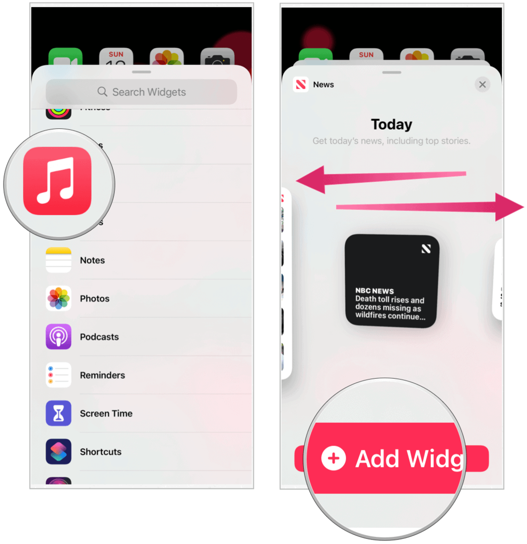 Přidání widgetu pro iOS 14