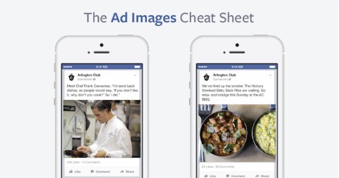 Facebook vytváří reklamní obrázky Cheat Sheet