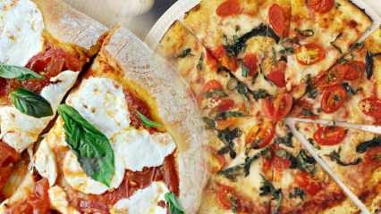 Jak udělat Pizza Margherita (Margarita pizza)? Nejjednodušší pizza Margarita na přípravu