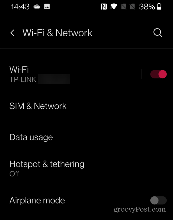 wi-fi a síť