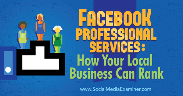 hodnocení vašeho podnikání s profesionálními službami facebooku