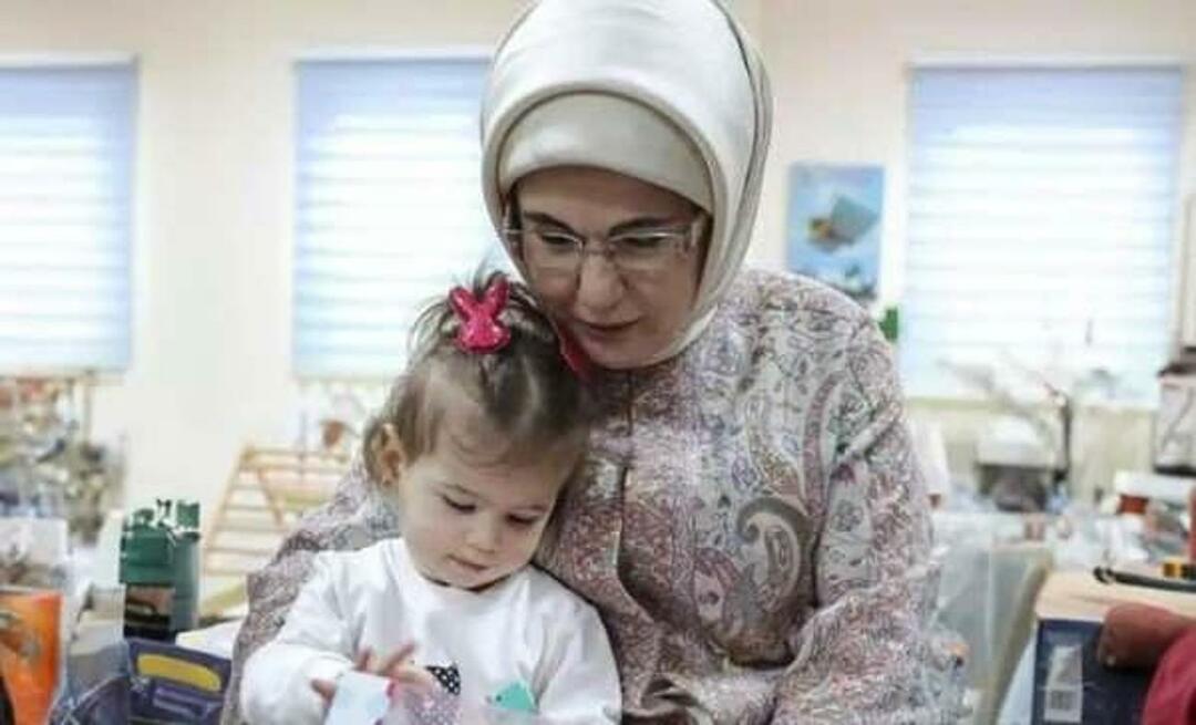 Sdílení World Breastfeeding Week od Emine Erdoğan: "Kojení je mezi matkou a dítětem..."