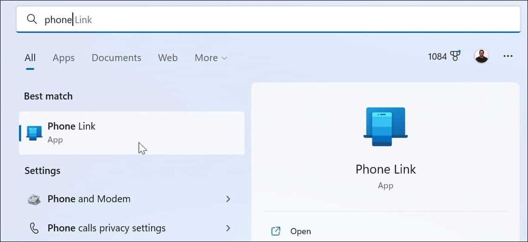 Jak propojit telefon Android s Windows 11