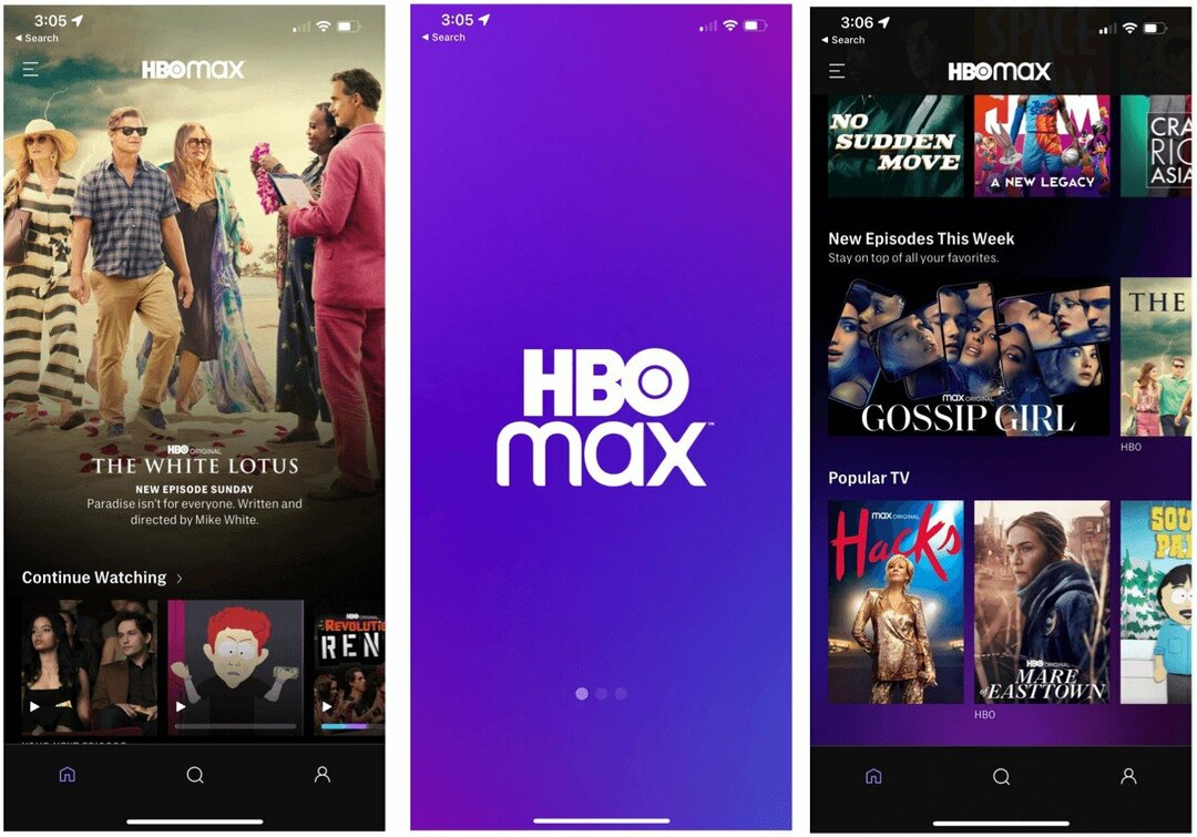 Nejlepší aplikace pro iPhone HBO Max