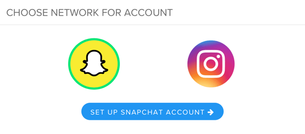 Propojte svůj účet Snapchat se Snaplytics.