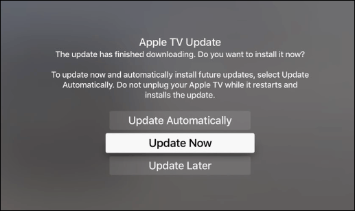 4 Aktualizace Apple TV