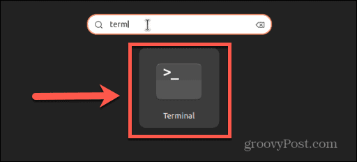 terminálová aplikace ubuntu