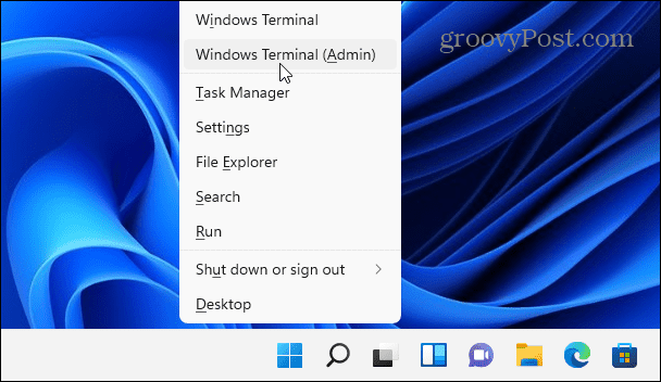 Správce terminálu Windows