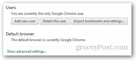 Výchozí webový prohlížeč Chrome 2
