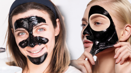 Jaké jsou výhody černé masky? Metoda nanášení černé masky na kůži