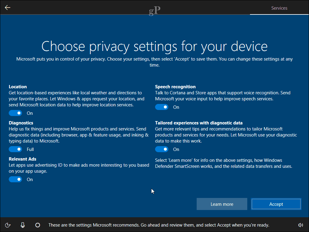 Kolik vás Windows 10 špionuje?