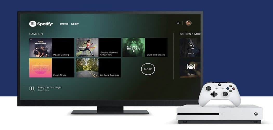 Ovládání hudby Spotify na Xbox One z Androidu, iOS nebo PC