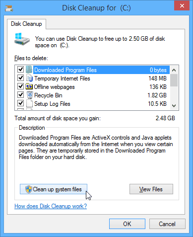 Čištění aktualizace Windows 7 Service Pack