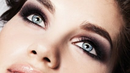 Jak udělat kouřový oční make-up?