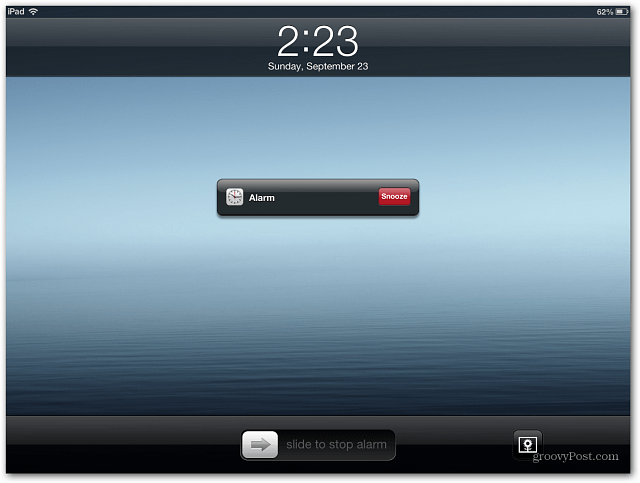 Nastavte budík iOS 6, aby vás probudil jakoukoli skladbou