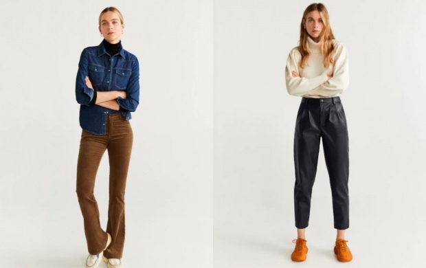 2019 kalhotové modely dámské