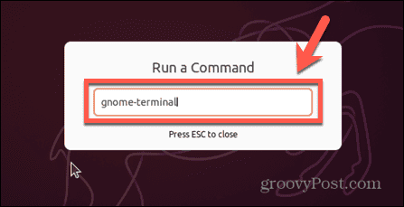 ubuntu spustit terminál