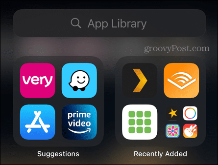 knihovna aplikací pro iphone