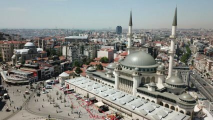Mešita Taksim se otevírá! Kam a jak jít do mešity Taksim? Funkce mešity Taksim