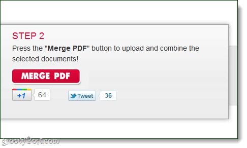 Kombinujte více PDF do jednoho pomocí MergePDF