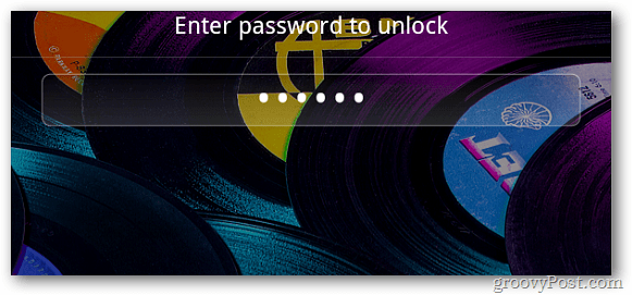 Heslo obrazovky Kindle Fire Lock