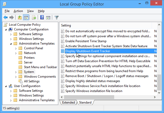 Editor zásad skupiny Windows