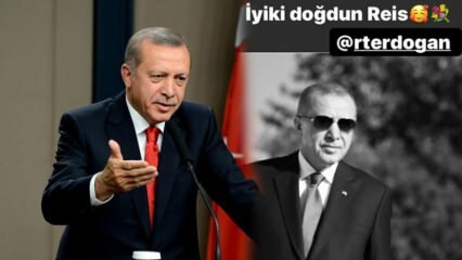 Zvláštní podíly slavných jmen k narozeninám prezidenta Erdoğana