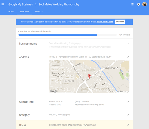 nové možnosti úprav stránky místního podnikání google plus