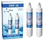 Dista - kazeta s vodním filtrem chladničky kompatibilní s GE RPWF (neplatí pro RPWFE) (2 balení)