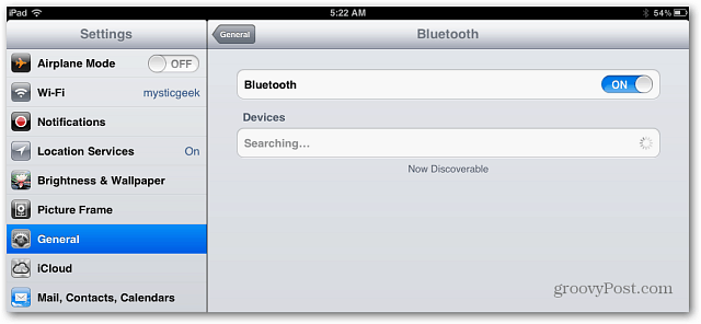 Připojte k iPadu klávesnici Bluetooth