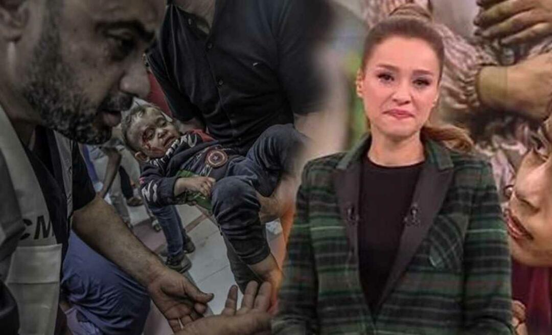 Moderátorka zpráv Cansın Helvacı nemohla zadržet slzy, když hlásila zprávu o masakru v Gaze!