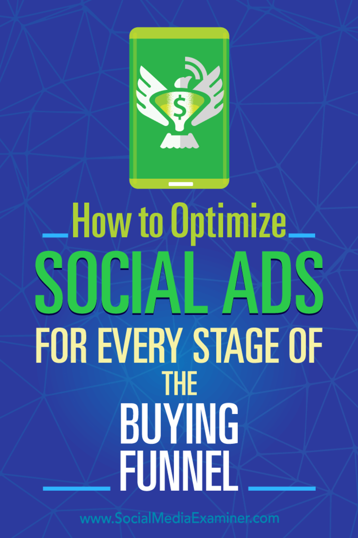 Jak optimalizovat sociální reklamy pro každou fázi nákupní cesty: zkoušející sociálních médií