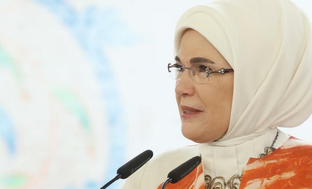 Příspěvek „Mezinárodní den práv žen“ od první dámy Erdoğanové!
